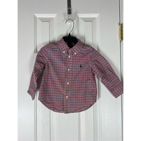 Ralph Lauren Boys Button Down Shirt 24m - Picture 1 of 2